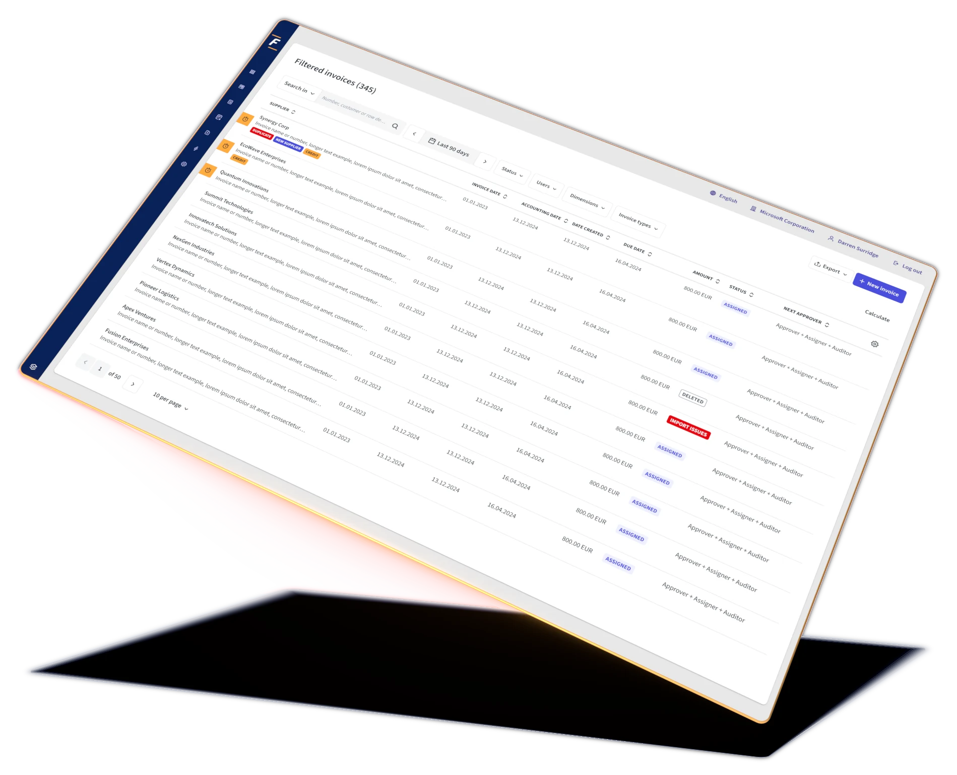 Écran de la plateforme Fitek : assistant FitekAI