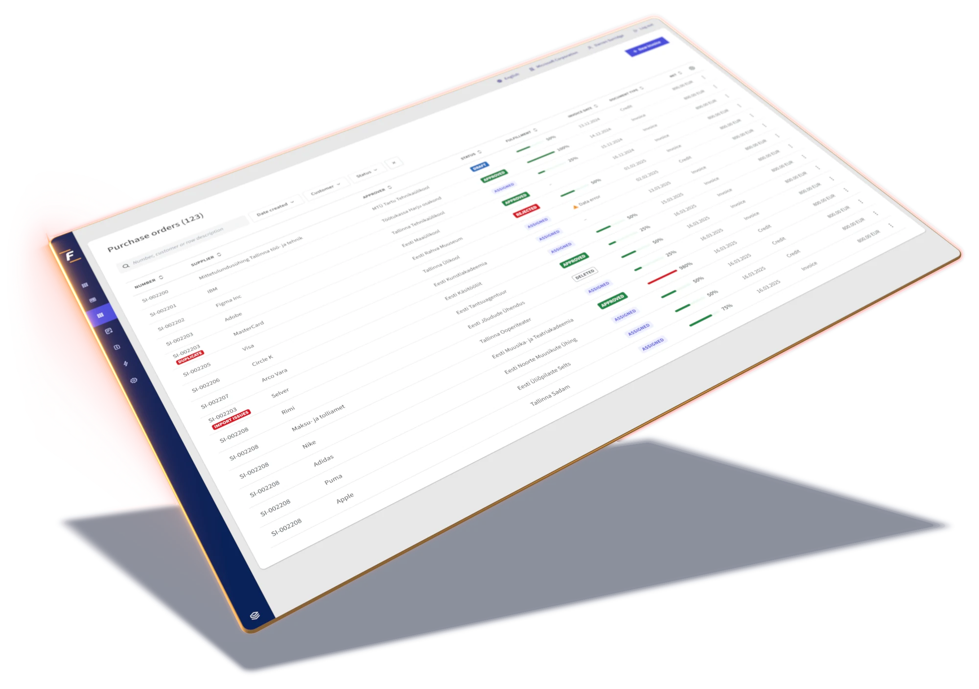 Écran de la plateforme Fitek : témoignage client